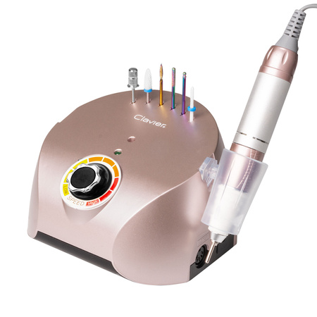Frezarka do Paznokci Clavier - FX 600 - 65W - Rose Gold