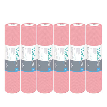 Podkład higieniczny na rolce 60cm x 50cm różowy 36g MedixPro 600szt