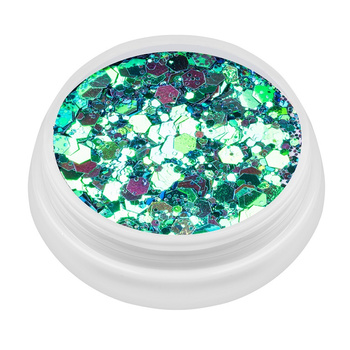 Pyłek Ozdoba do Paznokci brokat Confetti - 64