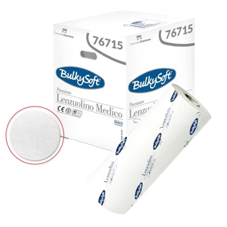 Podkład higieniczny na rolce 50cm x 34cm biały 17g BulkySoft Premium 9 rolek 1215szt