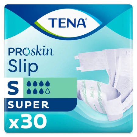 Pieluchomajtki TENA Slip ProSkin Super S 30 sztuk