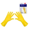 Rękawiczki gumowe L gospodarcze żółte lateksowe Ideall Yellow 1 para