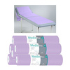 Podkład higieniczny na rolce 60cm x 50cm fioletowy podfoliowany 54g MedixPro 480szt