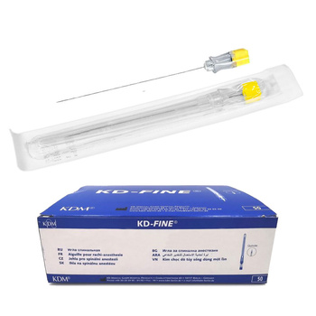 Igły do punkcji lędźwiowej 90mm x 0,9mm 20G KDM KD-Fine Spinal 50szt