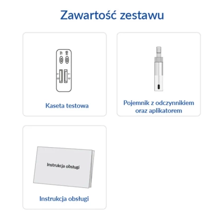 Krew utajona w kale FOB test combo (hemoglobina i transferyna) 1szt