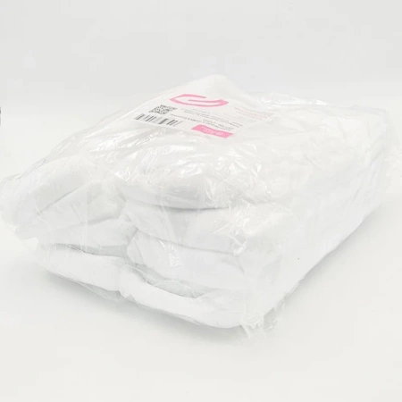 Prześcieradło jednorazowe z gumką 100cm x 220cm białe włóknina 15g 10szt