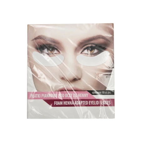 Płatki pod oczy do henny z pianki 100szt x 10op