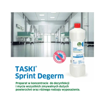 Koncentrat do dezynfekcji i mycia powierzchni Taski Sprint Degerm 5l