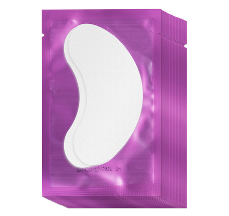 Płatki Żelowe pod Oczy Fiolet - 100 szt.- 50 par