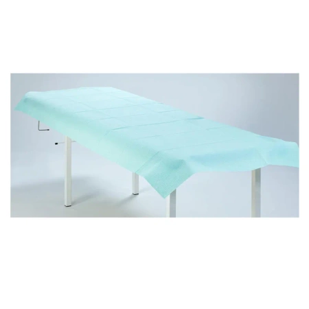 Prześcieradło jednorazowe 77cm x 210cm zielone podfoliowane 54g MedixPro 5szt