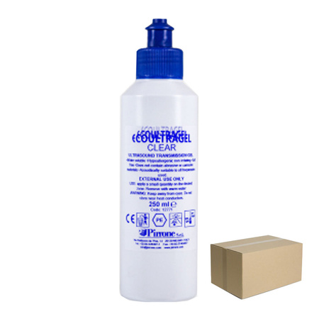Żel do USG Ecoultragel Clear bezbarwny zel USG Pirrone 250ml 56szt