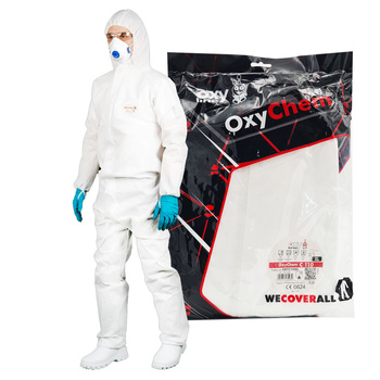 Kombinezon ochronny malarski biały XL OxyChem C110 typ 5 6