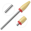 Frez żółty ceramiczny LONG BULLET F - stożek delikatny (czerwony)