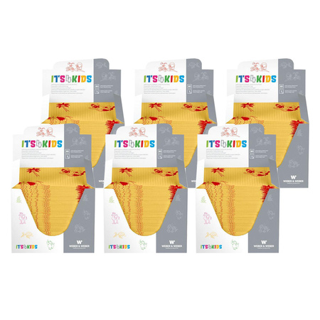 Podkład dla dzieci 33cm x 48cm żółty podfoliowany 54g Its4kids 480szt