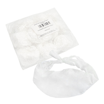 Stanik jednorazowy biustonosz zabiegowy biały włóknina nieprześwitujący 10szt