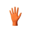 Rękawiczki nitrylowe M pomarańczowe Mercator Gogrip 50szt karton 10op