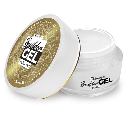 Żel Budujący UV/LED Clavier BUILDER GEL “White”