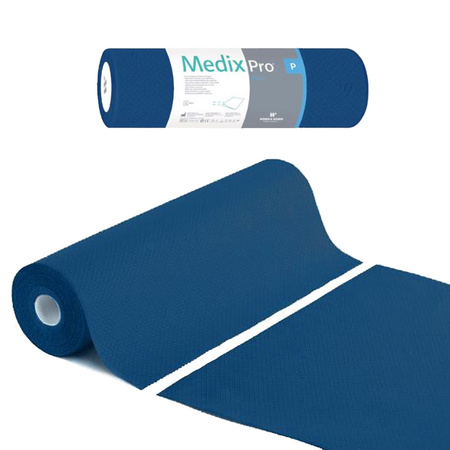 Podkład higieniczny na rolce 50cm x 50cm granatowy 36g MedixPro 100szt