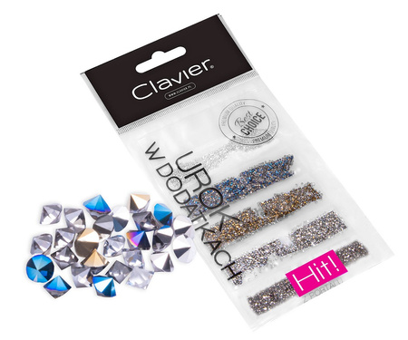 Cyrkonie 5w1, 1440 szt. do Manicure - Paznokci, Dżety 007 mix