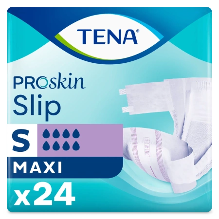 Pieluchomajtki TENA Slip ProSkin Maxi S 24 szt