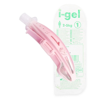 Maska krtaniowa I gel rozmiar 1 dla noworodków maska oddechowa intubacyjna żelowa I-gel 1 szt