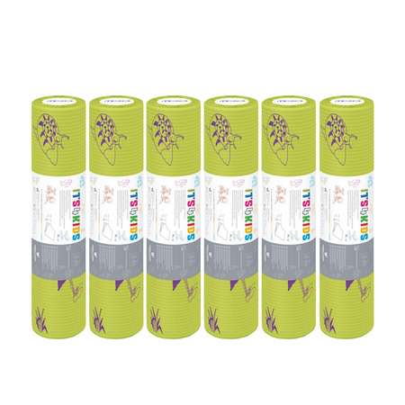 Podkład dla dzieci na rolce 50cm x 50cm limonkowy podfoliowany 54g Its4kids 480szt