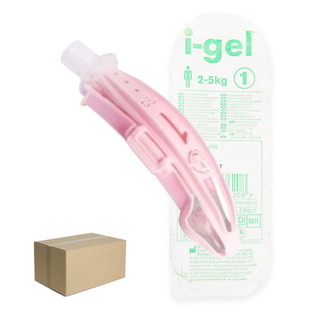 Maska krtaniowa I gel rozmiar 1 dla noworodków maska oddechowa intubacyjna żelowa I-gel 10 szt