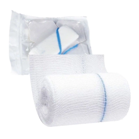 Setony jałowe z gazy 17 nitkowe z nitką RTG, blister 2m x 7,5cm