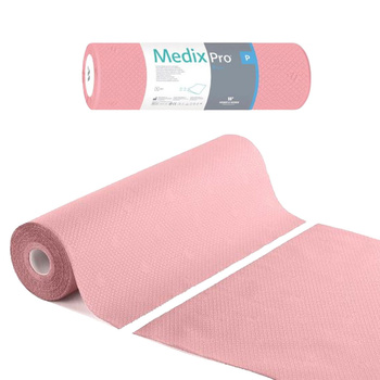 Podkład higieniczny na rolce 50cm x 50cm różowy 36g MedixPro 100szt