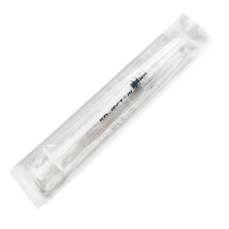 Strzykawka insulinowa z wymienną igłą 1ml U-100 G27 (0,40X12) KD-JECT III 100szt