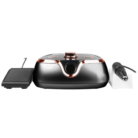 Frezarka do Paznokci 65W, manicure, profesjonalna - Clavier FX 800 - Czarna