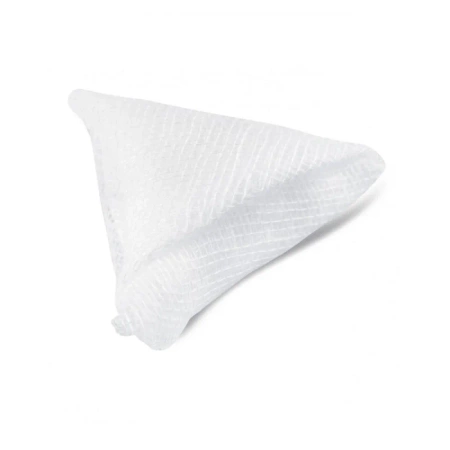 Tupfery jałowe z gazy 17 nitkowe "rożek" , blister 15cm x 15cm