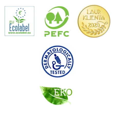 Chusteczki higieniczne w pudełku kwadratowym białe 2 warstwy 90szt x 24op