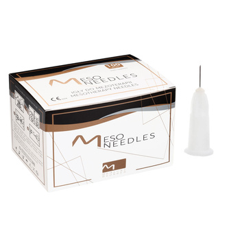 Igły do mezoterapii 31G 0,25mm x 6mm Meso Needles MB 100szt