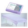 Prześcieradło jednorazowe 77cm x 210cm fioletowe podfoliowane 54g MedixPro 5szt