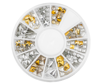 Karuzela Ozdoba Cyrkonie Kryształki na Paznokcie - 033