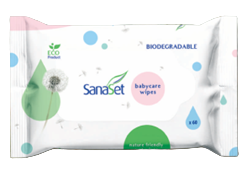 Jednorazowe chusteczki nawilżane SanaSet Baby Care