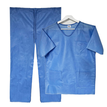 Ubranie chirurgiczne 3XL jednorazowe SMMS 45g z kieszeniami 1szt