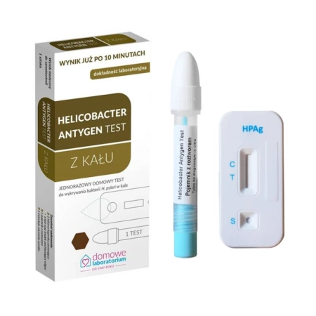 Domowy test na bakterię Helicobacter Pylori z kału 1 szt