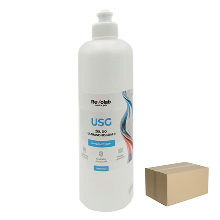 Żel do USG Żelpol bezbarwny 500ml 20szt