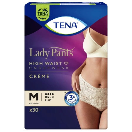 Bielizna chłonna TENA Lady Pants Plus Creme M 30 szt