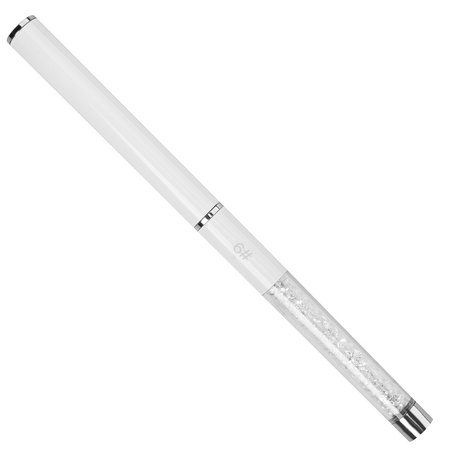 Pędzelek Do Żelu z Cyrkoniami #6 KRYSZTAŁKI - Perłowy