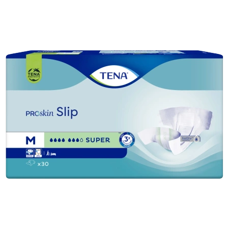 Pieluchomajtki TENA Slip ProSkin Super M 30 sztuk