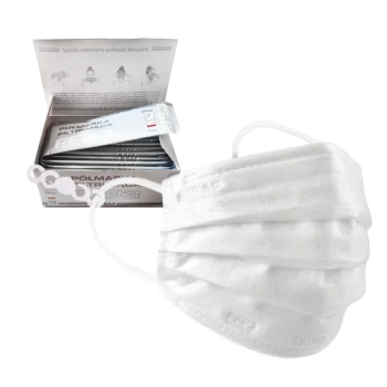 BISAF Półmaska Filtrująca BS3 FFP3 NR biały 1 szt.