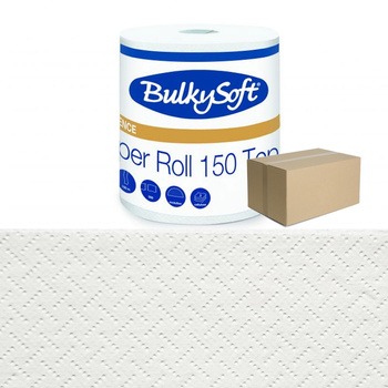 Czyściwo przemysłowe super chłonne 150m 3warstwy Bulkysoft Excellence dla fryzjerów 6 rolek