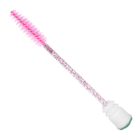 Szczoteczka do rzęs w etui - spiralka, 10szt. RAINBOW