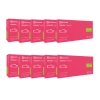 Rękawiczki nitrylowe S różowe Mercator Nitrylex Magenta 100sztuk karton 10op