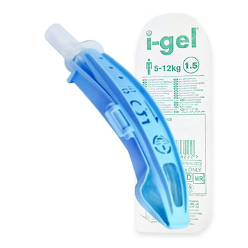 Maska krtaniowa I gel rozmiar 1.5 dla niemowląt maska oddechowa intubacyjna żelowa I-gel 1 szt