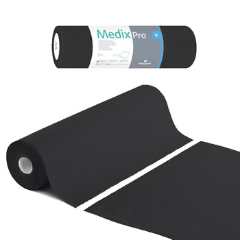Podkład higieniczny na rolce 50cm x 50cm czarny 36g MedixPro 100szt
