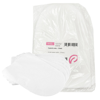 Czyścik kosmetyczny mały 5cm x 10cm włóknina 10szt